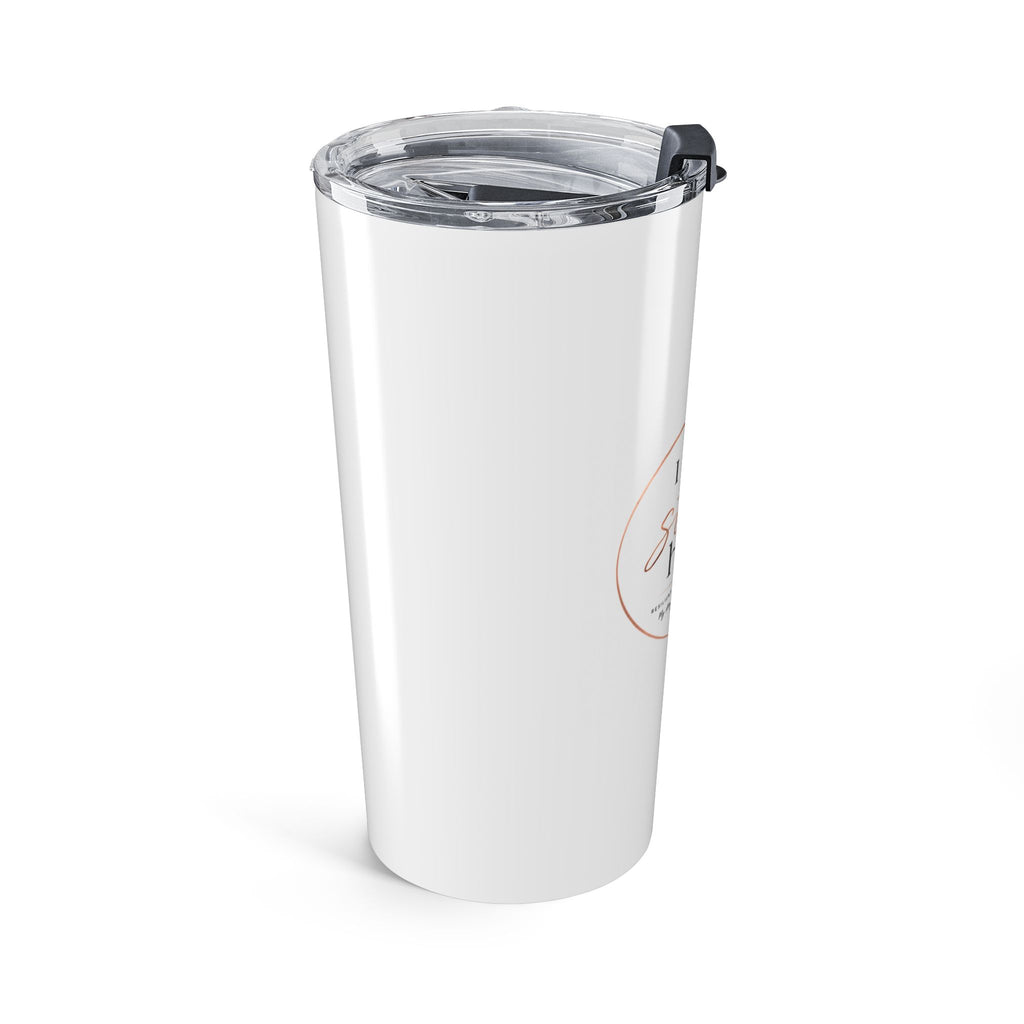 20oz Inspirational Tumbler - "I Am Still Here" Floral Travel Mug