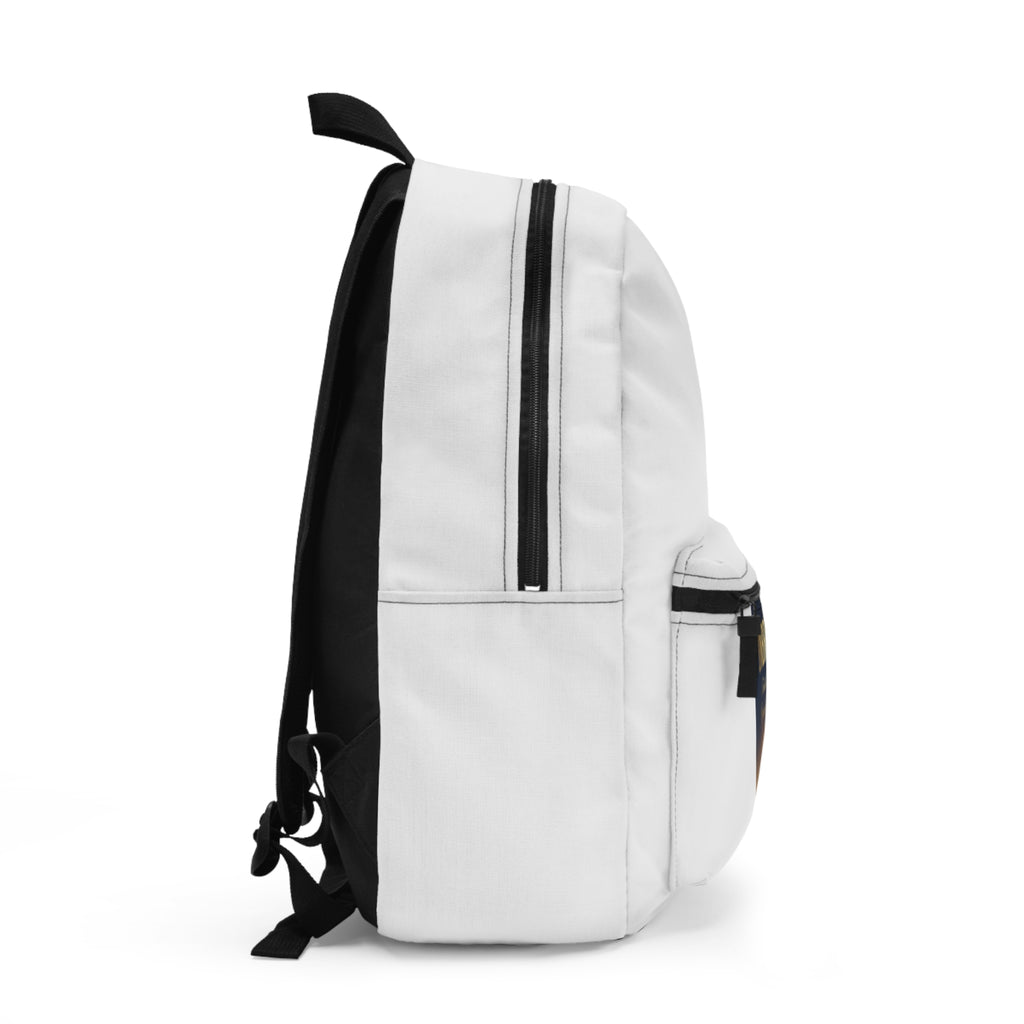Unbroken Inspirational Backpack — 'Unbroken' Faith Quote Sunset Design
