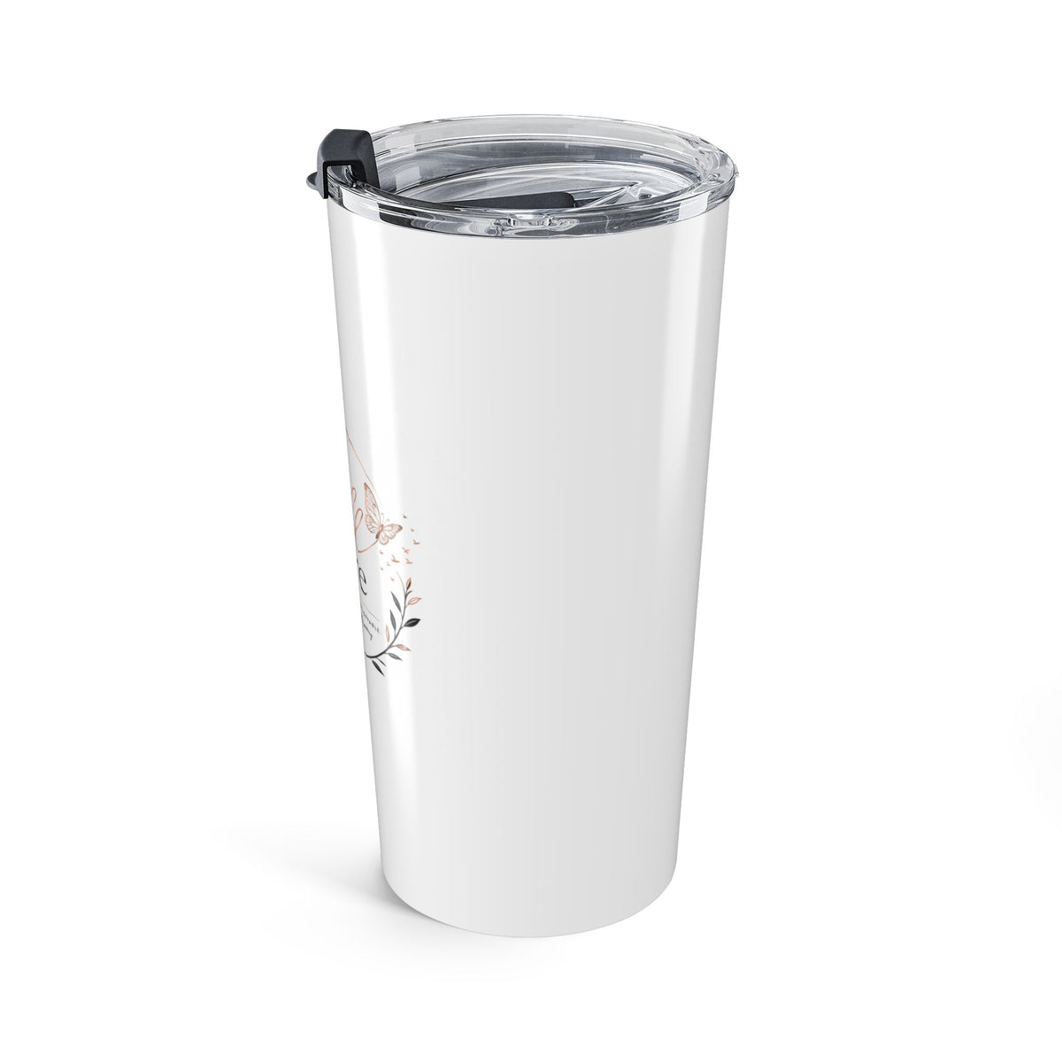 20oz Inspirational Tumbler - "I Am Still Here" Floral Travel Mug