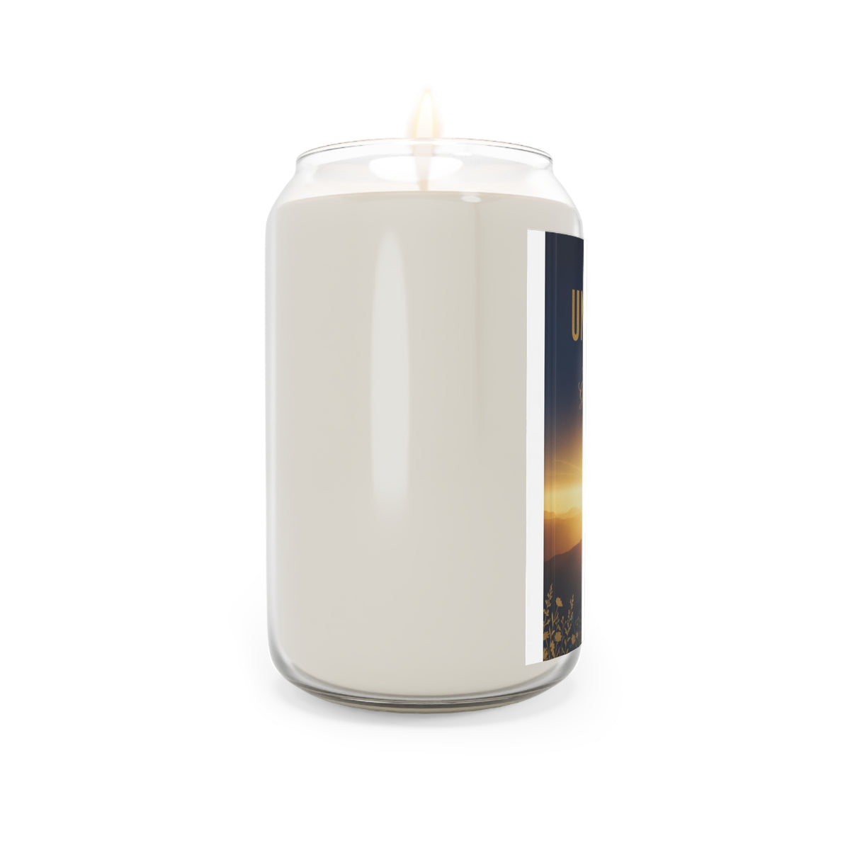 Unbroken Scented Soy Candle – Inspirational Faith Quote 13.75oz